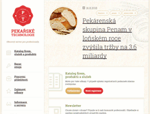 Tablet Screenshot of pekarske-technologie.cz